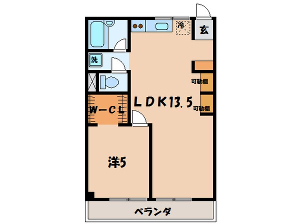 三ケ根駅 徒歩12分 2階の物件間取画像